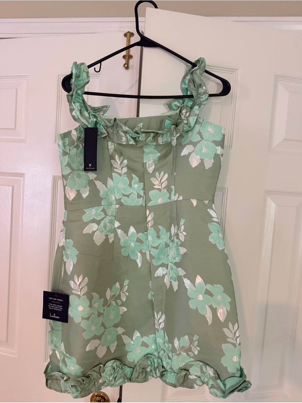 NWT Lulu's Mint Mini Dress - Picture 5 of 8